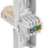 Spina modulare Enzo rj45 montaggio senza linguetta 2575194