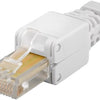Spina modulare Enzo rj45 montaggio senza linguetta 2575194