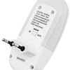 Lámpara de noche LED Enzo mueller con interruptor crepuscular y sensor 0,3w 1500k 5652130