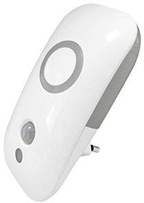 Lampada notturna LED Enzo Mueller con interruttore crepuscolare e sensore 0,3w 1500k 5652130
