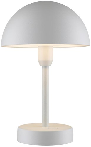 Lampada da tavolo ricaricabile Enzo | ellen to-go 25 cm bianco - 4808195