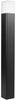 Lámpara de poste Enzo | negro | 80cm | cuadrado | led 12w | ip44 3000k | ool-50018 - a5019000