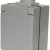 Enchufe de superficie Enzo perilex | 16a | sud | gris | ab 2441860 - 4052965