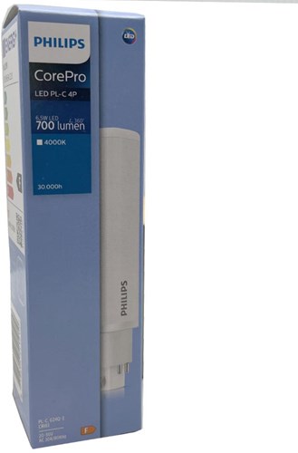 Philips corepro LED plc 6,5w 840 4 pin 4000k 650lm | 10 pezzi