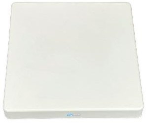 Placca da soffitto Enzo quadrata bianca 4214140