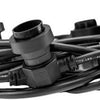 Juego de cables con clavijas Enzo | 10m | con 10 racores e27 | conectable - 1253800