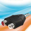 Enzo pro-1 audio adapt 3,5 jack stereo -> 2 tulp contra 9217200