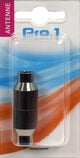 Conector coaxial Enzo pro-1 metálico 9297833