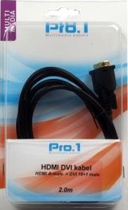 Enzo pro-1 cable hdmi hdmi a dvi 18+1 macho 2 metros - 9280700