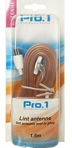 Antenna a nastro Enzo pro-1 con spina coassiale 1,5 metri 9293005