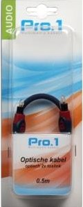 Enzo pro-1 ottico 2x toslink 0,5 metri 9259500