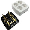 Enzo pro-1 adaptador euroconector multibloque con interruptor 9241300