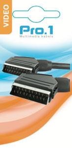 Cavo scart Enzo pro-1 21 pin standard 1,5 metri - 9242000