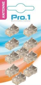 Enzo pro-1 steker 8 8 rj45 blister 10 stuks 9297000