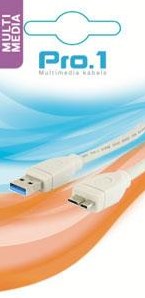 Enzo pro-1 usb 3.0 a macho a micro b macho (smartphone) 1,8 metros - 9280250