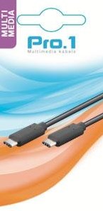 Enzo pro-1 USB-C 3.1 tipo C > cavo di collegamento tipo C 1,80 m - 9280400