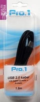 Enzo pro-1 cable USB a-macho -> a-macho 1,8 metros 9280210