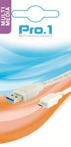 Enzo pro-1 cable USB a-macho -> b-micro macho 1,8 metros - 9280180