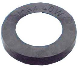 Enzo pvc ring voor prikkabel-lamphouder e27 6053820