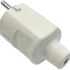 Enchufe con toma de tierra Enzo | con tul | blanco - 6141204