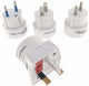 Set tappi da viaggio Enzo modello tower 4 pezzi universale bianco 6254025
