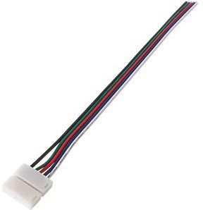 Enzo rgbw quick aansluitstuk 12mm met 15 cm draad 4380010