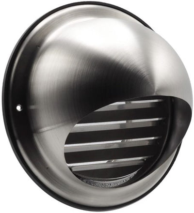 Enzo rvs buitenrooster 100mm design model bol - 1400450