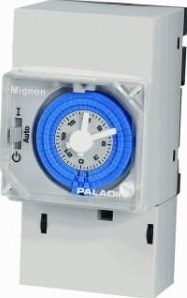 Enzo schakelklok op din rail analoog paladin - 8364300