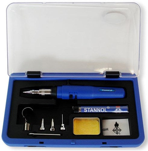 Juego de soldadura de gas Enzo estannol en estuche de plástico - 6474920