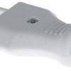 Enchufe Enzo baja corriente blanco 6140220