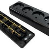 Enzo tafelcontactdoos 4v langwerpig zwart 6871160