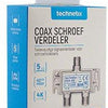 Enzo technetics esx-02 - distributore a due vie connettore F - 2074030