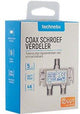 Enzo technetics esx-02 - conector f distribuidor bidireccional - 2074030