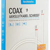 Cable de módem f-conector Enzo technetics 1.5m - 2075060