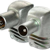 Enzo technetics set 2 stuks coaxpluggen haaks metaal 4g - 2074010