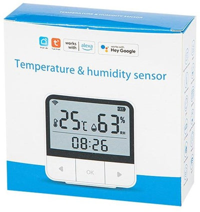 Termometro Enzo | dentro | bianco | tuya wi-fi intelligente - 8150118
