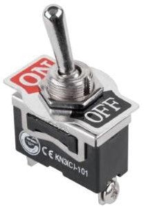 Enzo interruttore a levetta 1p on-off cromato 7485300