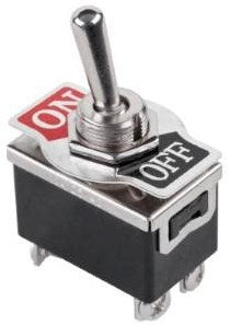 Interruptor de palanca Enzo 2p on-off cromado 7485305
