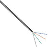 Enzo utp cat5e 4x2 awg24 100m zwart massief outdoor - 1381525