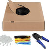 Enzo utp cat6 box 100m grijs massief outdoor set - 1381540