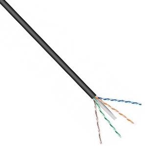 Enzo utp cat6 box 100 m grigio solido set da esterno - 1381540