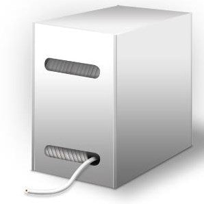 Scatola Enzo utp cat6 305m grigio solido - 1381535