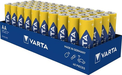 VARTA AA LR06 Penlite Alcaline Bulk 40 pezzi