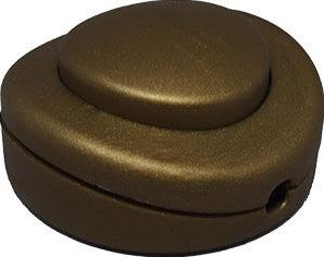Interruttore da pavimento Enzo tondo oro 2a 7402030