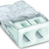 Morsetto per saldatura Wago 2 volte 0,5-2,5qmm tra bianco 2273-202 | 100 pezzi
