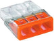 Enzo wago lasklem 3x0,5-2,5mm transoranje ds100 4047224