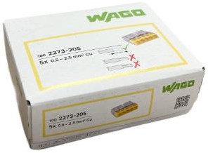 Enzo wago lasklem 5x0,5-2,5mm transgeel ds100 - 4047226