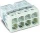 Enzo wago lasklem 8x0,5-2,5mm transgrijs ds50 - 4047228
