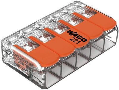 Pinza de soldadura Enzo wago resellable de 5 vías ds15 máx.6qmm - 4047221