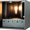 Aplique Enzo 6w | dirigido | aluminio | cuadrado | negro | 2700k - 5082010